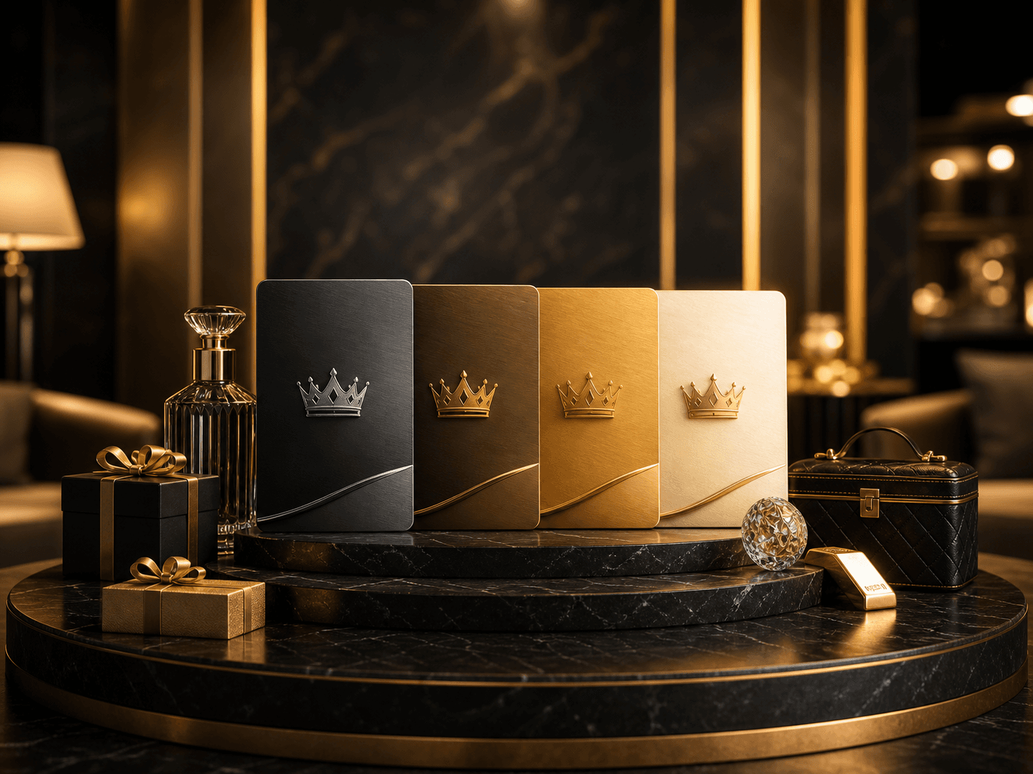 Premium VIP membership tier cards